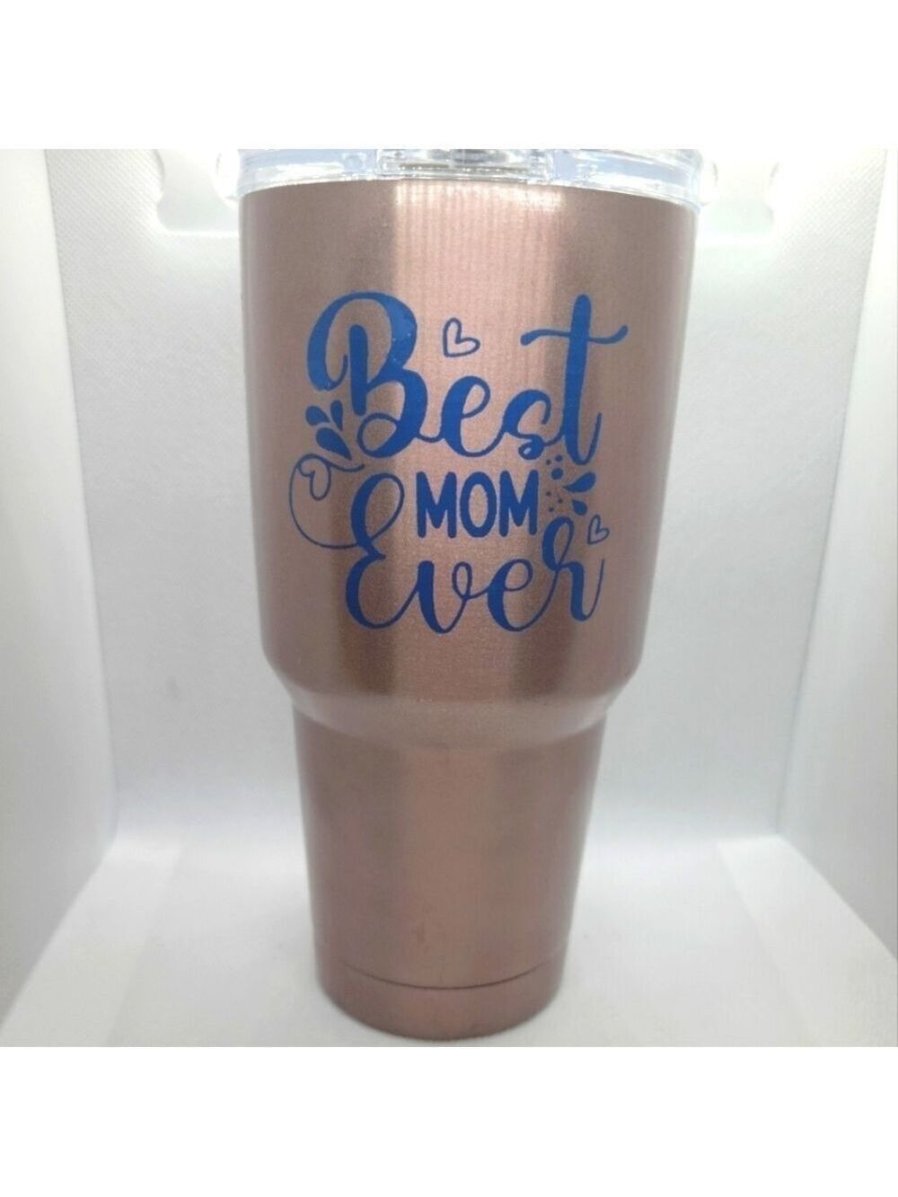 Charming Charlie Best Mom Ever Tumbler 27 oz with Lid
